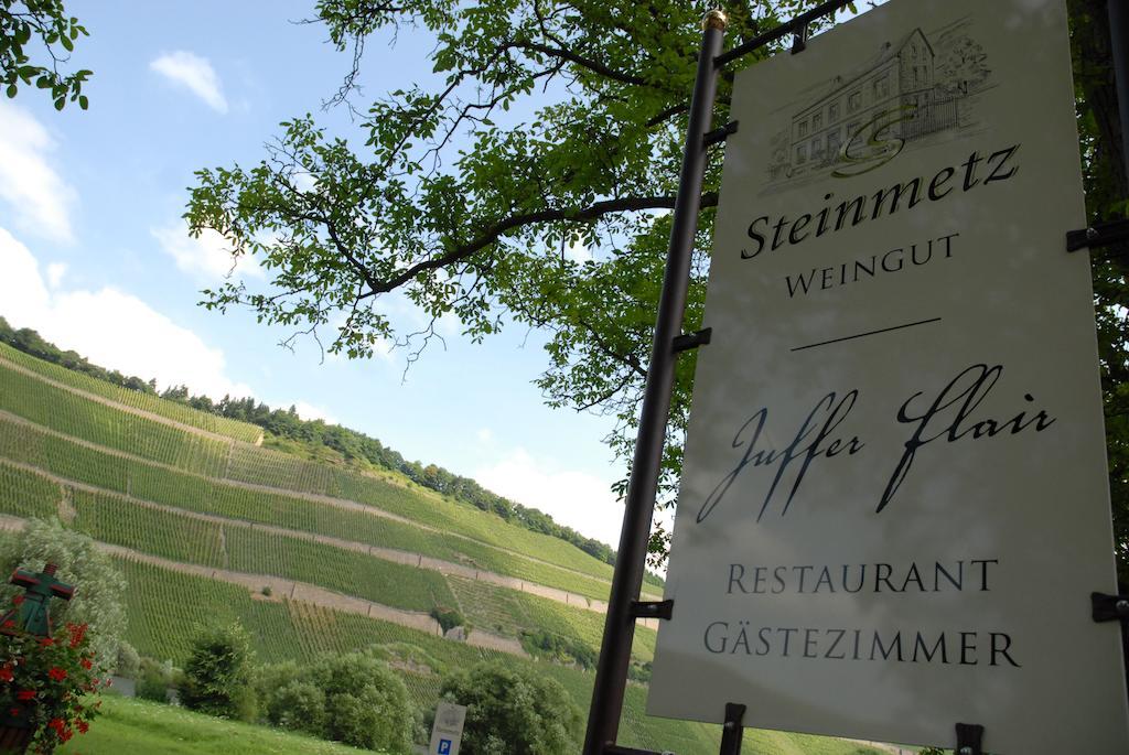 Juffer Flair Restaurant Gaestehaus Brauneberg Zewnętrze zdjęcie
